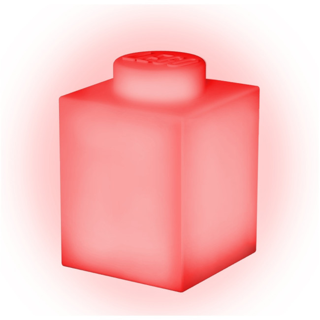 LGL-LP38 LEGO Classic Silikoonklots lamp - punane